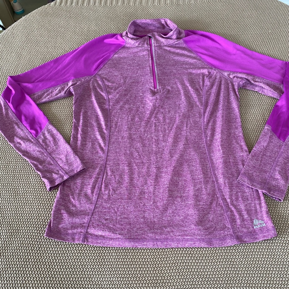 2/$20 sale RBX purple half zip size large VGUC